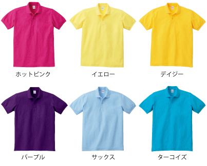 00141NVP＿TCポロシャツ＿カラー