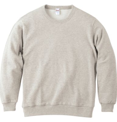 00219MLCクルーネックライトトレーナー