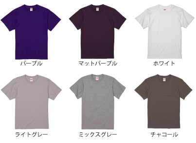 5001ハイクオリティTシャツ＿カラー